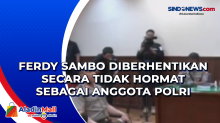 Ferdy Sambo Diberhentikan secara Tidak Homat sebagai Anggota Polri