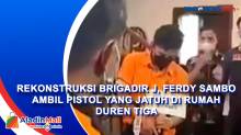 Rekonstruksi Brigadir J, Ferdy Sambo Ambil Pistol yang Jatuh di Rumah Duren Tiga