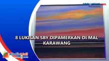 8 Lukisan SBY Dipamerkan di Mal Karawang