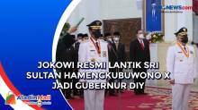 Jokowi Resmi Lantik Sri Sultan Hamengkubuwono X Jadi Gubernur DIY