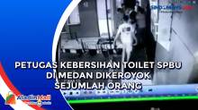 Petugas Kebersihan Toilet SPBU di Medan Dikeroyok Sejumlah Orang