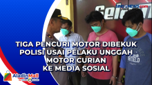 Tiga Pencuri Motor Dibekuk Polisi Usai Pelaku Unggah Motor Curian ke Media Sosial