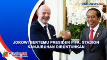Jokowi Bertemu Presiden FIFA, Stadion Kanjuruhan Diruntuhkan