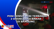 Pom Bensin Mini Terbakar, 2 Orang Luka Bakar di Bandung