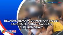 Belasan Remaja Diamankan Polisi karena Terlibat Tawuran di Duren Sawit