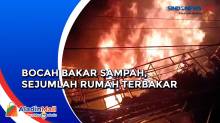 Sejumlah Rumah di Makassar Ludes Terbakar akibat Bocah Bakar Sa