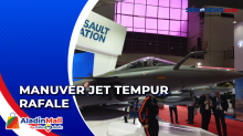 Manuver Jet Tempur Rafale di Gelaran Indo Defence 2022 Buat Riuh Langit Jakarta