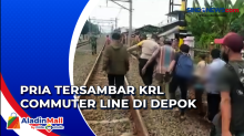 Pria Tewas Tersambar KRL Commuter Line di Perlintasan KA Pancoran Mas