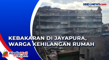 Kebakaran Pasar Inpres Jayapura, 34 Rumah dan Lapak Kios Hangus