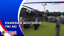 Warga Purbalingga Berebut Foto dalam Pameran Alutsista TNI AD