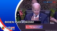 Begini Momen Joe Biden Puji Presiden Jokowi, Langsung  Disambut Riuh Tepuk Tangan