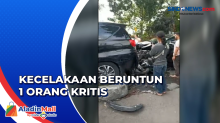 Tabrakan Beruntun di Jawa Tengah, Pengendara Motor Kritis