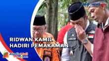 Kesedihan Ridwan Kamil Iringi Pemakaman Korban Gempa Cianjur