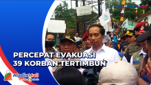 Presiden Jokowi: Percepat Evakuasi 39 Korban Tertimbun di Cugenang