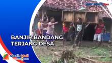 Desa di Grobogan Porak-poranda Dilanda Banjir Bandang