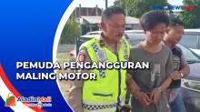 Gasak Motor Warga, Pemuda Pengangguran Ditangkap Polisi