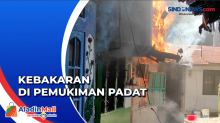 Pemadam Kebakaran Sempat Kesulitan Padamkan Kebakaran Rumah di Pematang Siantar, Sumatera Utara