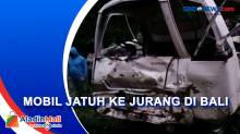 Sopir Pemula, Mobil Pengangkut Kayu Jatuh ke Jurang di Bali