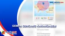 Gempa Magnitudo 5,2 Guncang Karang Asem, Terasa hingga Mataram