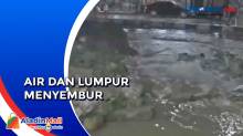 Air dan Lumpur Menyembur dari Pipa PDAM, Akses Jalan di Bekasi Terganggu