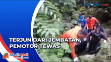 Terjun dari Jembatan, Pemotor di Padang Ditemukan Tewas
