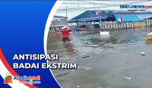 BRIN Prediksi  Badai Ekstrim, Kelurahan Pluit Siapkan Pompa hingga Perahu Evakuasi