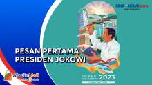 Lewat Akun Pribadi, Presiden Jokowi Sampaikan Pesan Pertama di 2023