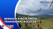 Asyiknya Bermain Kincir Angin Tradisional Kolecer di Bogor