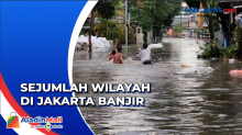 Intensitas Hujan Tinggi, Sejumlah Wilayah di Jakarta Teredam Banjir