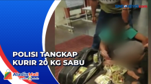 Bawa 20 Kg Sabu dalam Tas Tenis, 2 Kurir Narkoba Ditangkap di Palembang