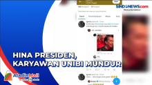 Hina Presiden Jokowi Lewat Cuitan di Medsos dan Viral, Karyawan Unibi Menungdurkan Diri