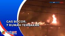 7 Rumah dan 1 Mobil Ludes Terbakar di Medan karena Gas Rumah Makan  Bocor
