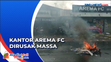 Demo Aremania Usut Tuntas Tragedi Kanjuruhan Ricuh, Toko Resmi Arema FC Dirusak