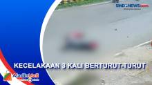 Viral! Kecelakaan Terjadi 3 Kali Berturut-turut di Semarang