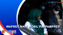 Momen Wapres Maruf Minta Naik Mobil Paspampres
