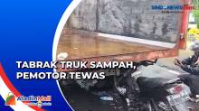 Tabrak Truk Sampah yang Terparkir, Pemotor di Tanjung Priok Tewas