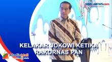 Kelakar Jokowi saat Hadiri Rakornas PAN: Saya Tak Akan Mengabsen Capres dan Cawapres