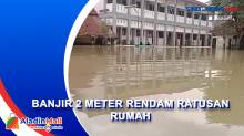 Banjir 2 Meter Rendam Ratusan Rumah dan 3 SD Negeri di Kabupaten Bekasi