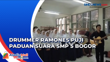 Paduan Suara SMP 5 Bogor Nyanyikan Lagu I Wanna Be Sedated, Drummer Ramones Dibuat Terpukau
