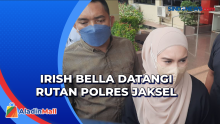 Irish Bella Jenguk Ammar Zoni di Rutan Polres Jakarta Selatan usai Tersandung Kasus Narkoba