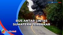 Mesin Mati Mendadak, Bus Antar Lintas Sumatera Terbakar