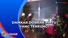 Evakuasi 2 Penghuni Ruko yang Terbakar di Pasar Baru Probolinggo Dramatis