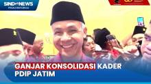 Ganjar Konsolidasi Kader PDIP Jatim untuk Pemenangan Pilpres 2024