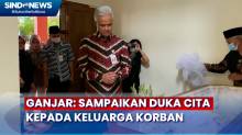 Gubernur Jawa Tengah Ganjar Pranowo Melayat ke Rumah Duka Korban Kecelakaan Lift Pemrov Jateng