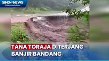 Banjir Bandang Terjang Tana Toraja, Jembatan Penghubung Putus