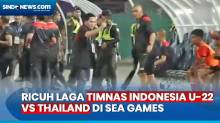 Detik-Detik  Erick Thohir Turun ke Lapangan, Damaikan Laga Indonesia Vs Thailand