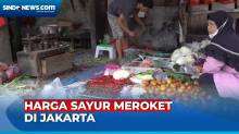 Pedagang Menjerit Omzet Berkurang, Harga Sayur Mayur Meroket di Jakarta