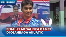 Kaisar Hansel Putra, Peraih 2 Medali Sea Games di Cabang Finswimming