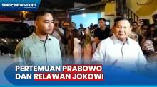 Begini Momen Gibran Temani Prabowo Bertemu Relawan Jokowi