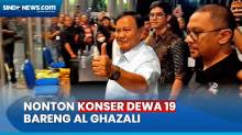 Di Sela Safari Politik di Surabaya, Prabowo Nonton Konser Dewa 19 Bareng Al Ghazali